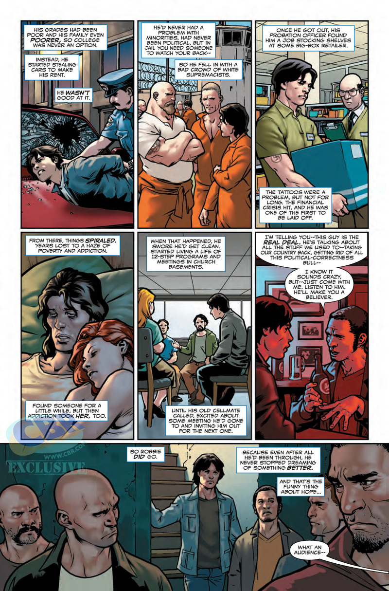 Illustration for article titled Captain America: Steve Rogers Gets More Political